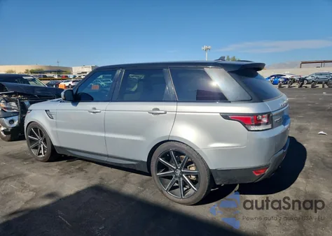 2016 Land Rover Range Rover Sport Hse из США, поврежденный, VIN SALWR2PF1GA101809